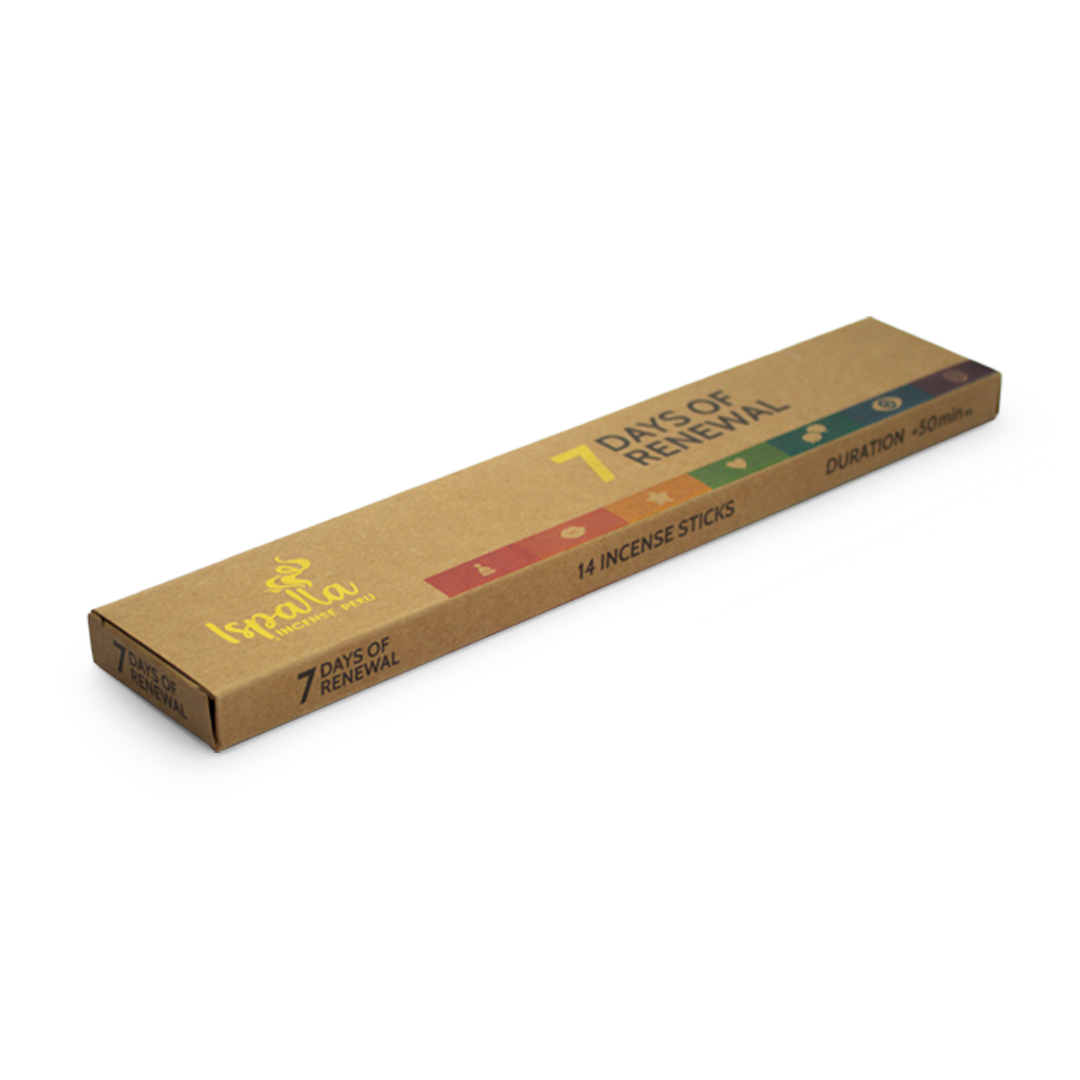 7 Days of Renewal - Palo Santo & Herbs Incense Sticks