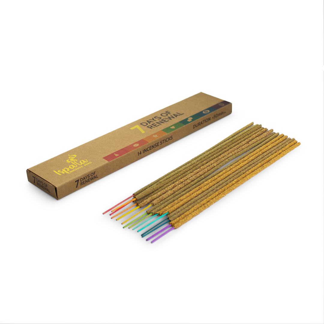 7 Days of Renewal - Palo Santo & Herbs Incense Sticks