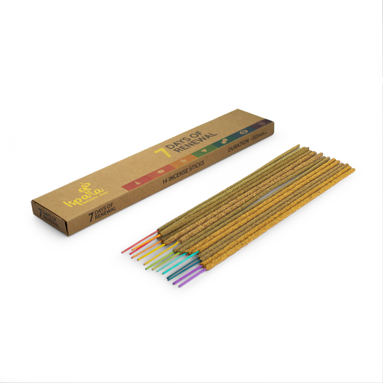 7 Days of Renewal - Palo Santo & Herbs Incense Sticks