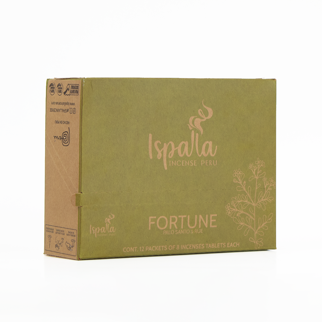 Fortune - Palo Santo & Rue Incense Tablets