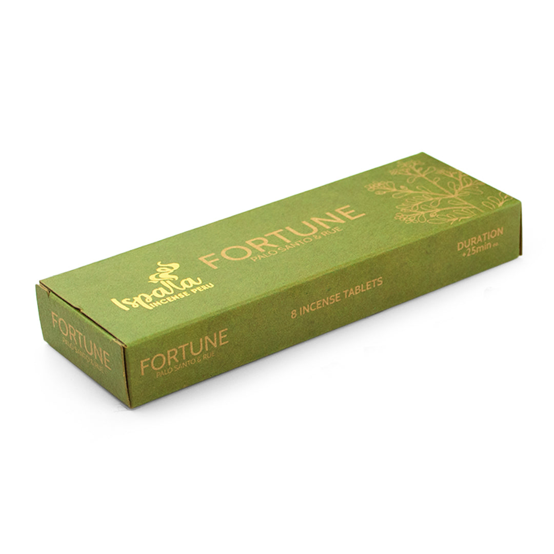 Fortune - Palo Santo & Rue Incense Tablets