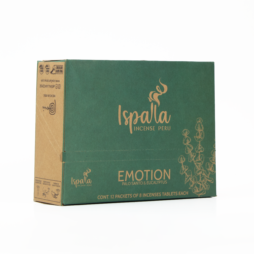 Emotion - Palo Santo & Eucalyptus Incense Tablets