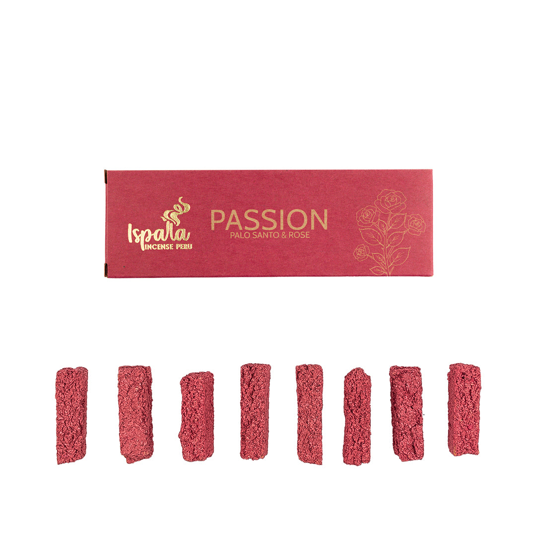 Passion - Palo Santo & Rose Incense Tablets