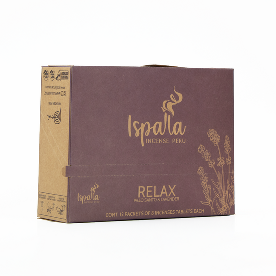 Relax - Palo Santo & Lavender Incense Tablets