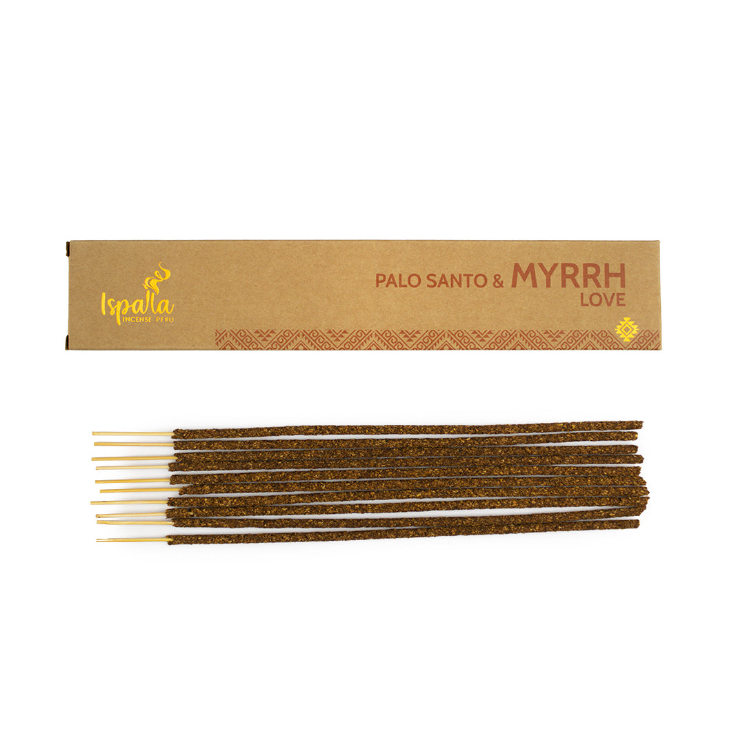 Love  - Palo Santo & Myrrh Incense Sticks