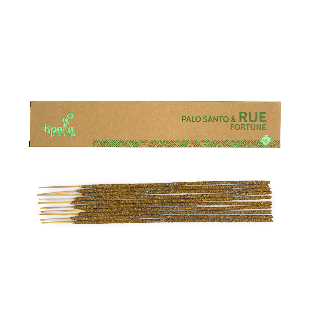 Fortune - Palo Santo & Rue Incense Sticks