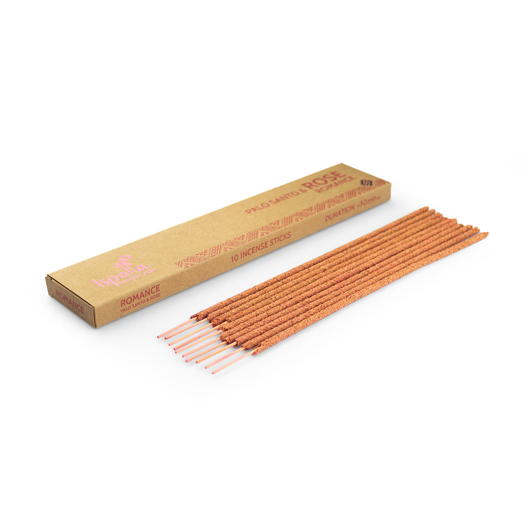 Romance - Palo Santo & Roses Incense Sticks