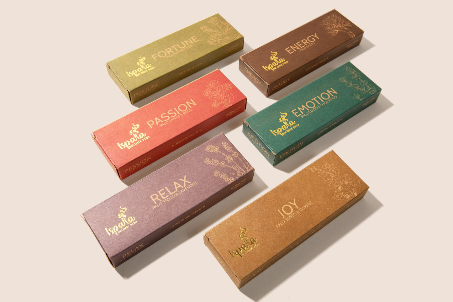 Emotion - Palo Santo & Eucalyptus Incense Tablets