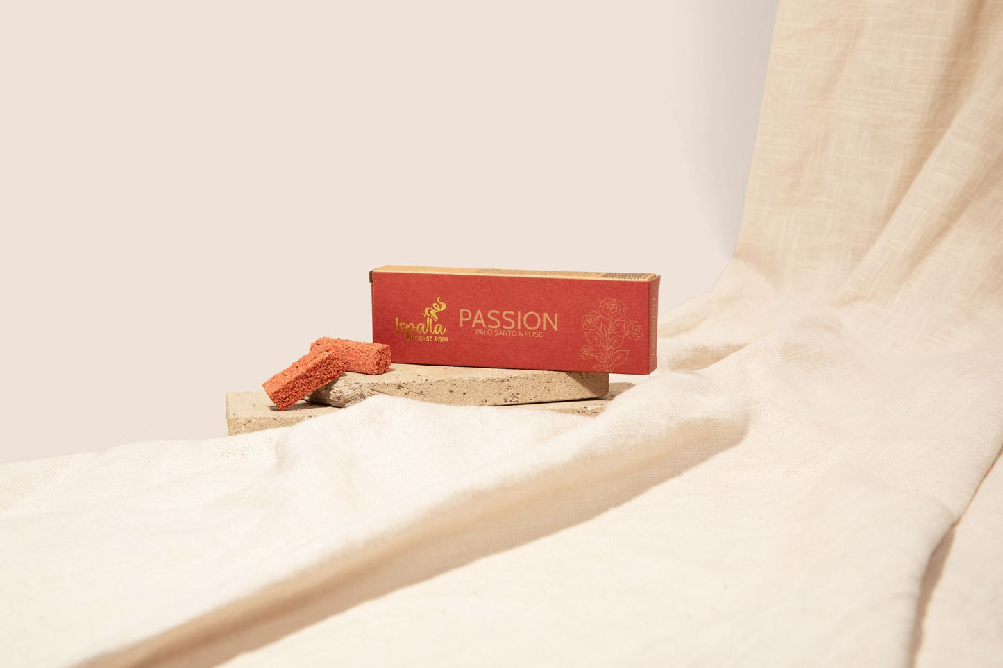 Passion - Palo Santo & Rose Incense Tablets